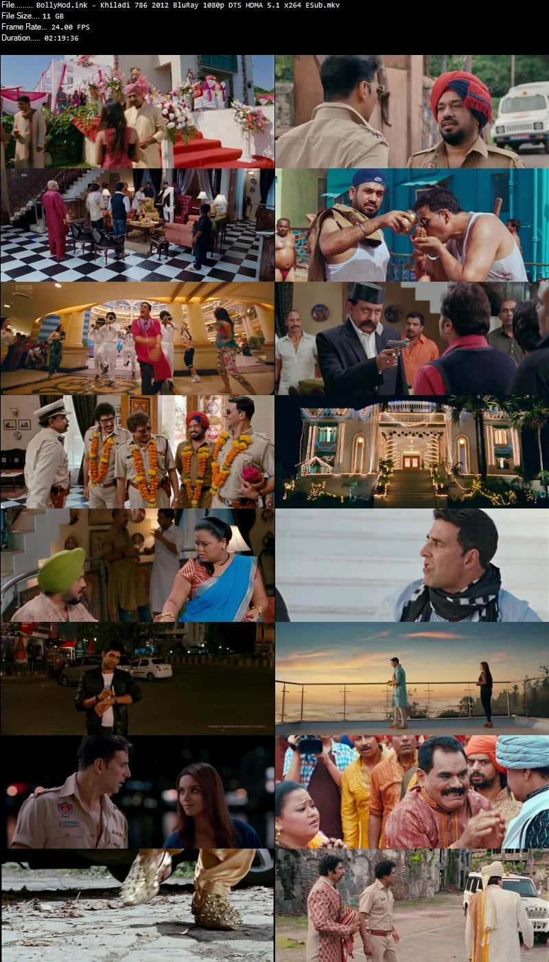 BollyMod.Net - Khiladi 786 2012 BluRay 1080p DTS HDMA 5.1 x264 ESub